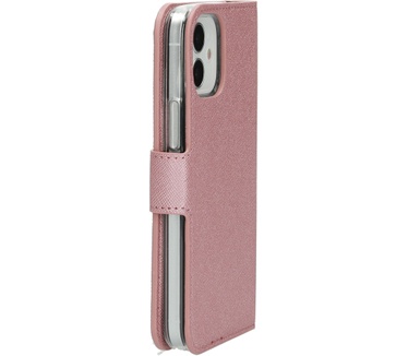 Mobiparts Saffiano Wallet Case Apple iPhone 12 Mini Pink