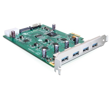 Delock PCI Express Card > USB 3.0 4 Port Quad Channel