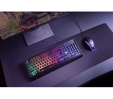 Trust ZIVA GAMING LED KEYBOARD BE