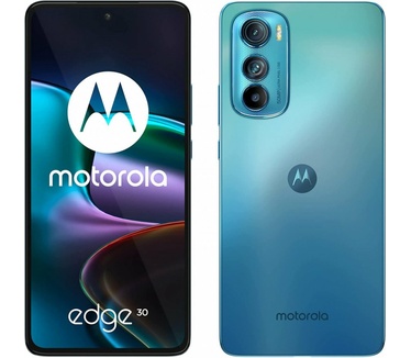 Motorola Edge 30, 8GB ram, 256GB opslag Blauw, Groen