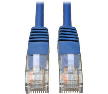 Tripp-Lite Cat5e 350MHz Molded Patch Cable (RJ45 M/M) - Blue, 0.61 m