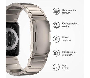 Accezz Titanium stalen bandje