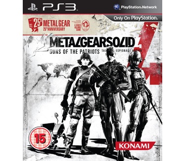 Metal Gear Solid 4 25th Anniversary Edition PlayStation 3