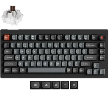 Keychron V1 8K QMK Wired Custom Mechanical Keyboard