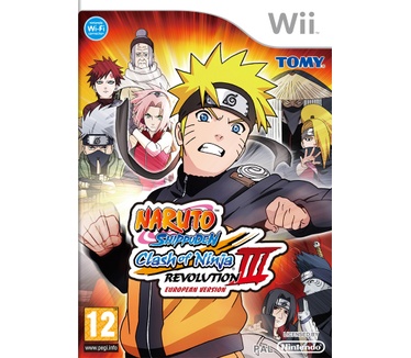 Packshot voor Naruto Shippuden: Clash of Ninja Revolution III