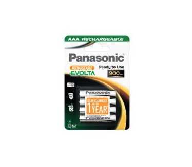 Panasonic 900mAh NiMh AAA