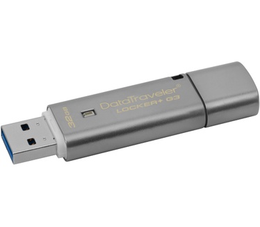 Kingston Locker+ G3 32GB Zilver