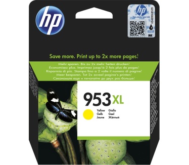 HP 953XL High Yield Yellow Original Ink