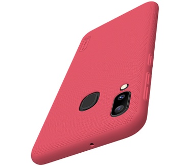 Nillkin Frosted Shield Hard Case - Samsung Galaxy A20e - Rood  Rood
