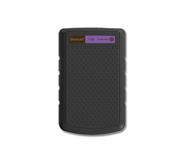 Transcend StoreJet 25H3 Rugged 750GB Paars