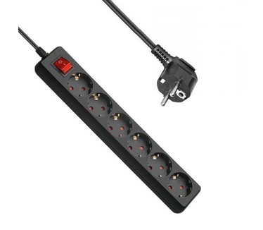 Allteq Stekkerdoos - 6-voudig -