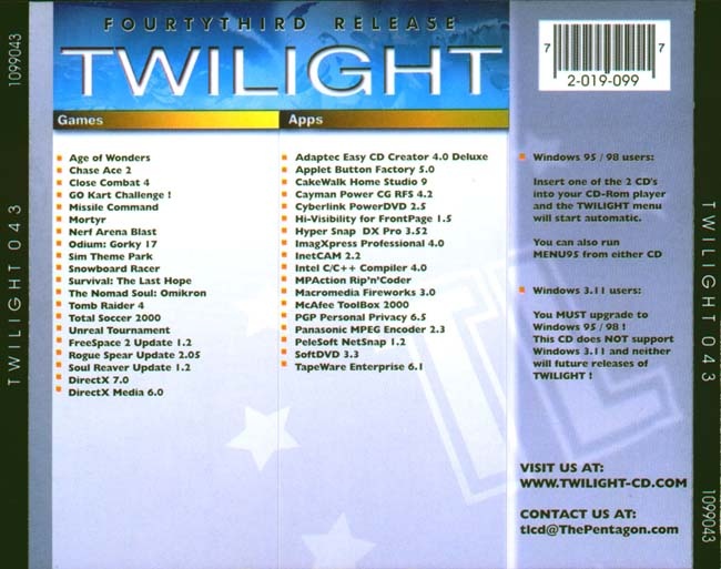 twilight cd