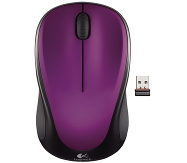 Logitech Wireless Mouse M235 (Paars)