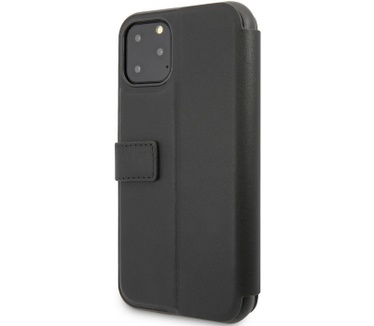 Ferrari Perforated Leather Book Case iPhone 11 Pro (5.8") - Zwart  Zwart