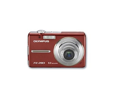 Olympus FE-280 Rood