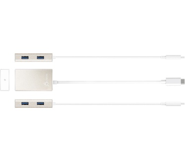 j5create JCH343 USB Type-C 4-Port Hub