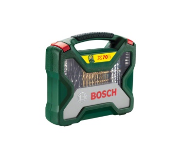 Bosch 70-delige X-Line titanium boren- en schroefbitset