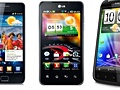 Dualcores Galaxy S II, Optimus 2X en Sensation