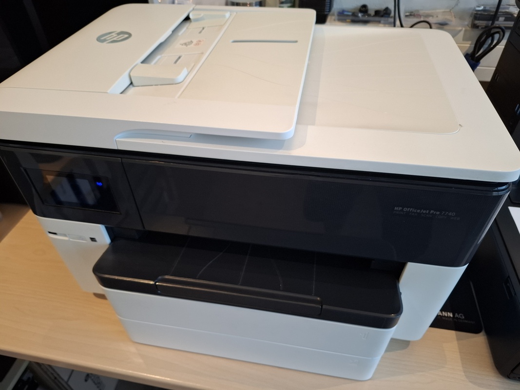 HP OfficeJet Pro 7740 Wide Format AiO aangeboden - Vraag & Aanbod