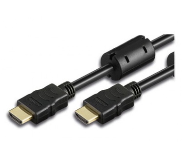 Techly 2m High Speed HDMI Cable with Ethernet A/A M/M Ferrite ICOC HDMI-FR-020