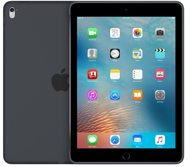 Apple Siliconenhoes voor 9,7-inch iPad Pro - Houtskoolgrijs
