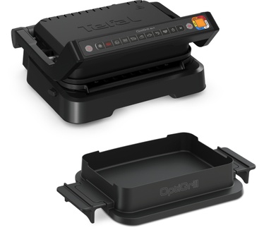 Tefal GC7748 OptiGrill 4-in-1 GC7748 intelligent grill voor complete maaltijden zwart