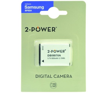 2-Power Digital Camera Battery 3.7v 850mAh