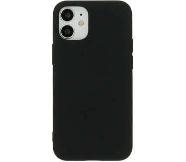 Mobiparts Silicone Cover Apple iPhone 12 Mini Black