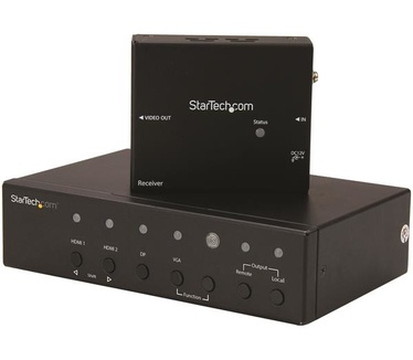 Startech.com Multi-Input HDBaseT extender met switch DP, VGA, HDMI over CAT5/CAT6 tot 4K