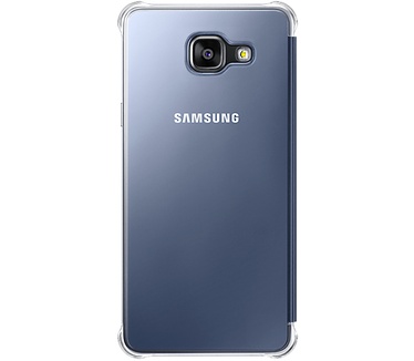 Samsung Galaxy A5 (2016) Clear View Cover (Galaxy A5) Zwart