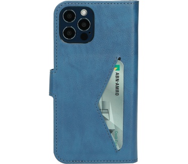 Mobiparts Classic Wallet Case Apple iPhone 12/12 Pro Steel Blue