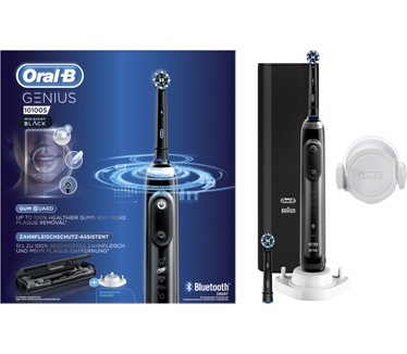 Oral-B Genius 10100S Elektrische Tandenborstel Midnight Black Powered By Braun