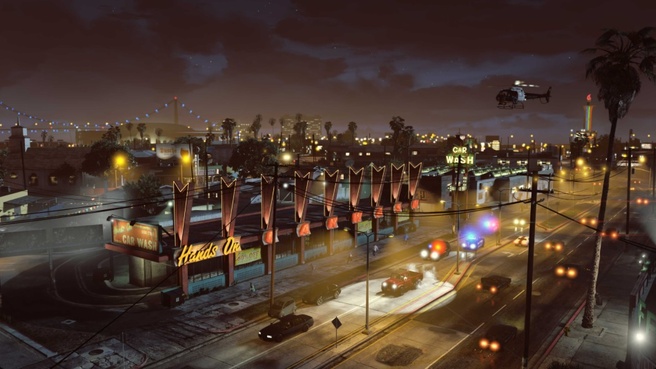 GTA V PlayStation 5 Xbox Series X screenshots