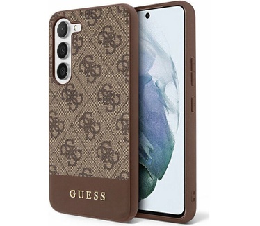 Guess 4G Stripe Back Case - Samsung Galaxy S23+ (S916) - Bruin Bruin
