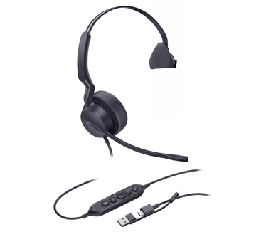 Yealink Mono UC-headset met USB-C/A-aansluiting