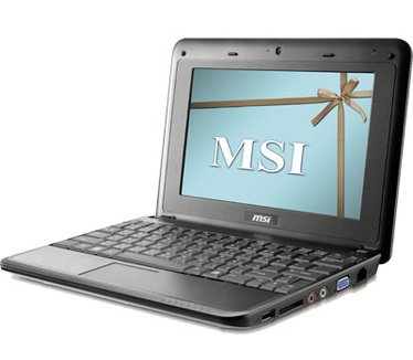 MSI Wind U90 Zwart