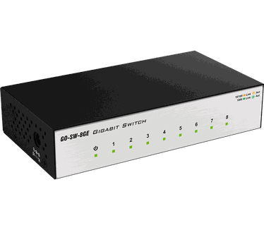 D-Link 8-Port Gigabit Easy Desktop Switch (GO-SW-8GE)