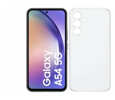 Samsung Galaxy A54 5G, 128GB opslag Zwart  + Clear case