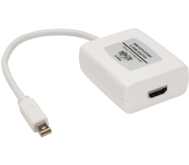 Tripp-Lite Keyspan Mini DisplayPort to HDMI Adapter, Video Converter for Mac/PC, 1920x1200/1080p (M/F) 15.24 cm (6-in.)