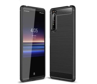 qMust Sony Xperia 1 II Rugged TPU Case - Zwart