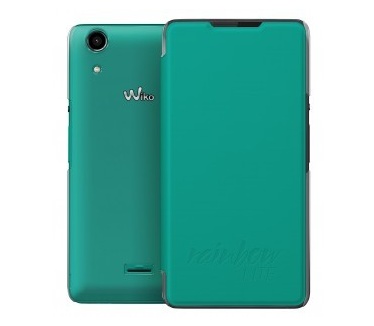 Wiko Rainbow Lite Folio Case - Turquoise