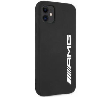 Mercedes-Benz Mercedes-AMG Silicone Case - Apple iPhone 11 (6.1") - Zwart Zwart