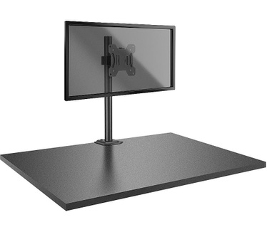 Lindy Single Display Short Bracket w/ Pole & Desk Clamp