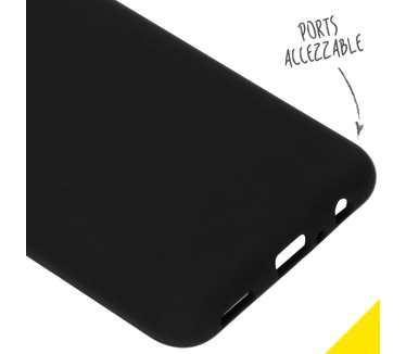 Accezz Liquid Siliconen (P Smart (2020)) Zwart