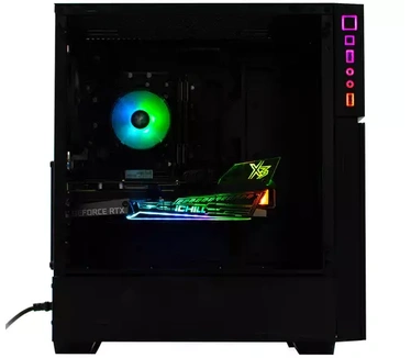 GMR - Ryzen 5 5600G - 500GB M.2 - RX 6600XT - GamePC.T1410924 - WiFi (GamePC.T1410924 + 24 Inch Monitor + Toetsenbord + Muis)