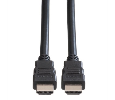 Roline Monitorkabel HDMI High Speed, M/M, zwart, 5 m