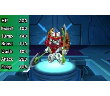 Tenkai Knights: Brave Battle, 3DS