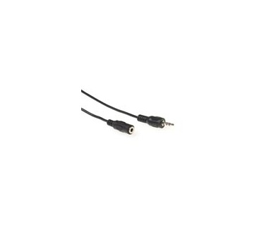 Intronics 3.5 mm stereo jack verlengkabel male - female