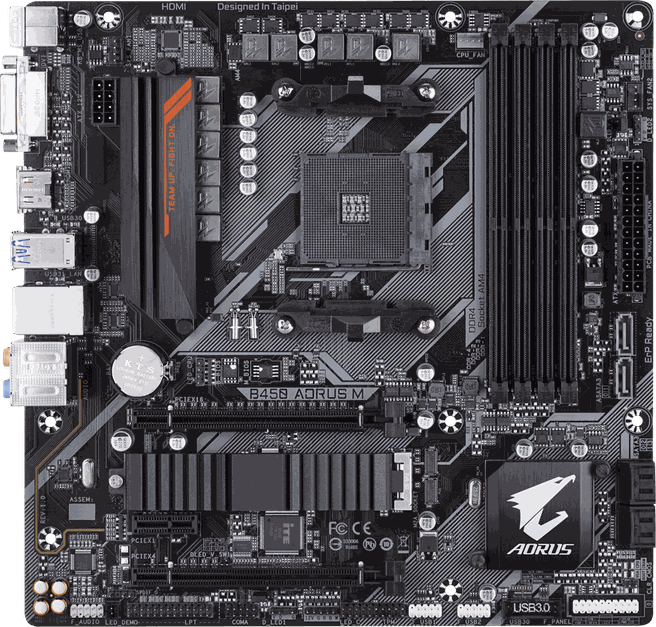 Gigabyte Aorus B450 M (rev. 1.0)