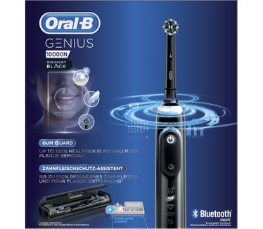 Oral-B Genius 10000N Elektrische Tandenborstel Midnight Black Powered By Braun